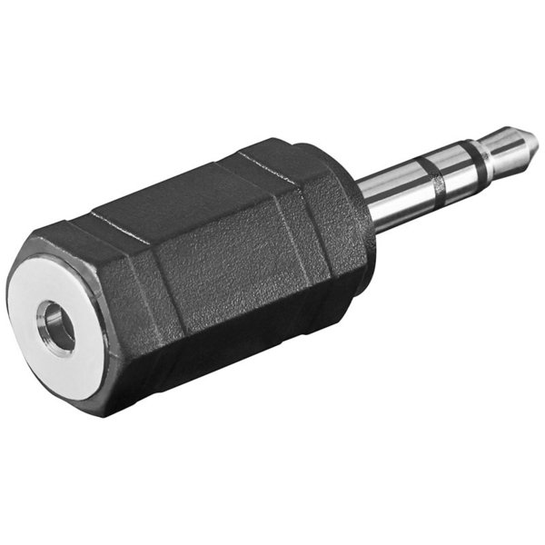Adapter Klinke 3,5 mm auf Klinke 2,5 mm, stereo