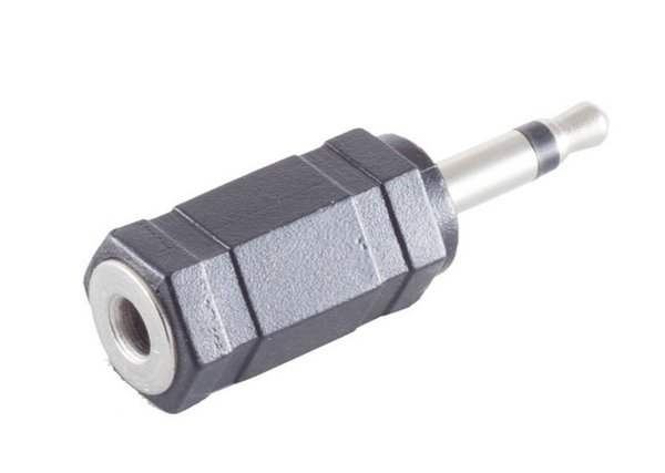 Adapter Klinke 3,5 mm mono auf Klinke 3,5 mm stereo
