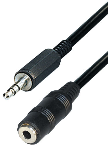 Audio-Kabel 3,5 mm / Verlängerung 3,0 m