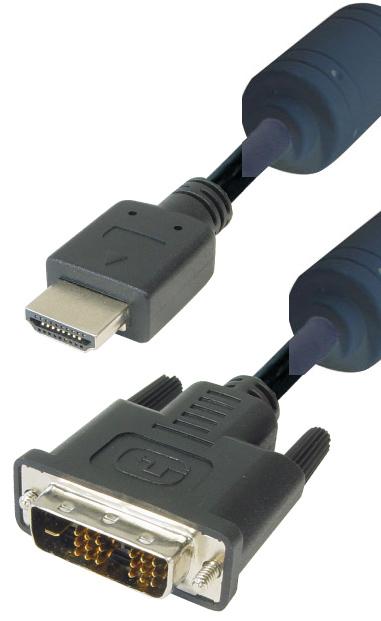 HDMI Kabel auf DVI-Stecker / 3,0 m