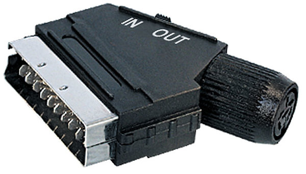 Scart-Adapter auf DIN 6-polig