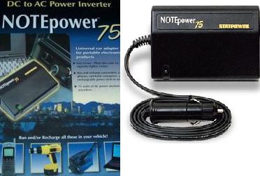 NOTEpower 75i Spannungswandler 12 V auf 230 V