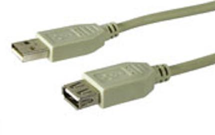 USB Kabel A-Stecker auf A-Kupplung, 3,0 m
