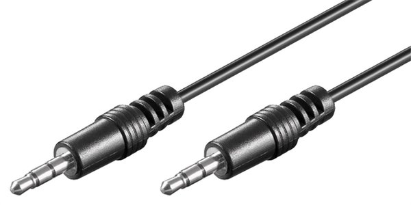 Audio-Kabel Klinken-Stecker 3,5 mm / 2,5 m