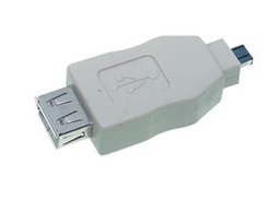 USB Adapter A-Buchse auf Mini-4-Stecker