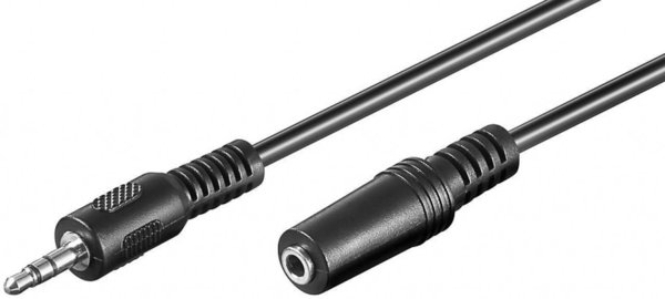 Audio-Kabel 3,5 mm / Verlängerung 5,0 m