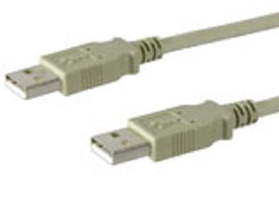 USB Kabel A-Stecker auf A-Stecker, 0,5 m, High Speed