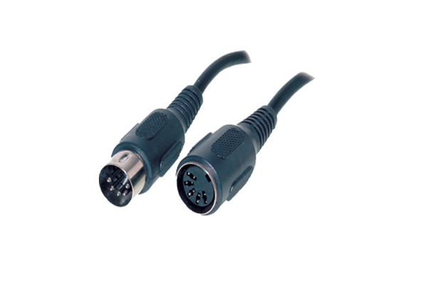 Audio-Kabel Dioden-Kabel Verlängerung DIN 5-polig / 1,5 m