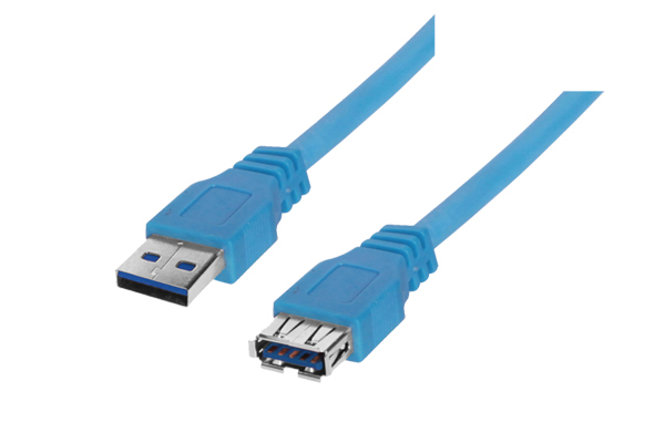 USB 3.0 Kabel A-Stecker auf A-Kupplung, 3 m
