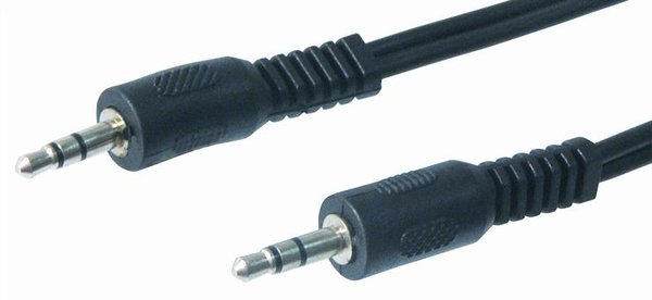 Audio-Kabel Klinken-Stecker 3,5 mm / 50 cm