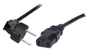 Computer-Netz-Kabel mit Winkel