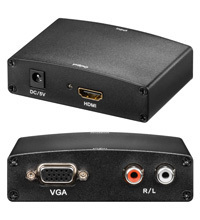 VGA+Ton nach HDMI Konverter