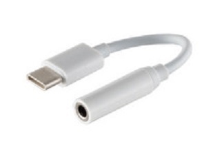 Adapter USB Typ C Stecker auf Klinke 3,5-4