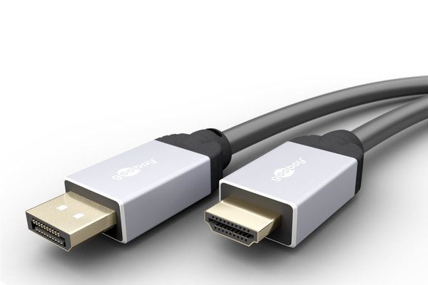 Display Port Kabel nach HDMI High Speed 1,0 m