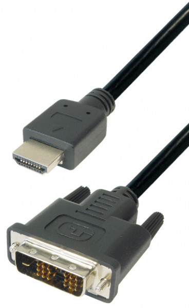 HDMI Kabel auf DVI-Stecker, 1,0 m